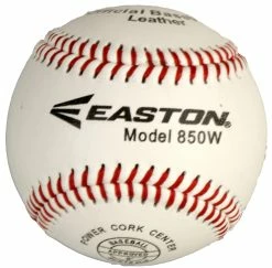 Easton 850W Wet Weather Baseball || SINGLE