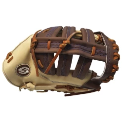 Brett GB5 Series First Base Baseball Mitt 8 Brett GB5 Series First Base Baseball Mitt -All Gloves Elegant store Base 2 Base Brett Bros First Base Glove Cream Dark Brown side 1