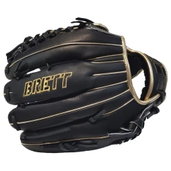 Brett HOF Series Outfield Baseball Glove 12.75” 9 Brett HOF Series Outfield Baseball Glove 12.75” -All Gloves Elegant store Base 2 Base Brett Bros HOF 12.75 Outfield Glove side 2
