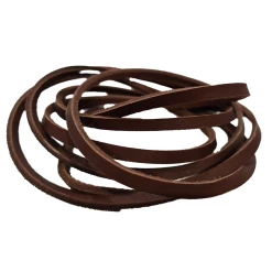 Base 2 Base Sports Leather Glove Lace - Chocolate -All Gloves Elegant store BrownLeatherGloveLace side Base2BaseSports