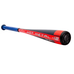 Mizuno B21 Hot Metal Big Barrel Tee Ball USA Baseball Bat (-12) -All Gloves Elegant store MizunoB21 HotMetalBigBarrelTeeBallUSABaseballBat 12 340593 angle Base2BaseSports