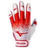Mizuno Finch Women's Batting Gloves - Red -All Gloves Elegant store MizunoFinchBattingGloves 330412 10 Red front Base2BaseSports 4d19174c 8d10 468c 80df 1de4fa1c46db