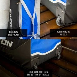 Easton Octane Wheeled Player's Bag -All Gloves Elegant store OCTANEBLACK large 3