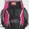 Rawlings R400 Youth Player's Backpack -All Gloves Elegant store R400 PINK 1