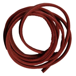 Base 2 Base Sports Leather Glove Lace - Red