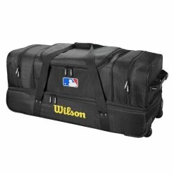 Wilson Wheeled Umpire Gear Bag -All Gloves Elegant store WTA9780BL