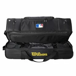Wilson Wheeled Umpire Gear Bag -All Gloves Elegant store WTA9780BL 2