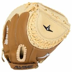 All-Star Pro 31.5" Youth Fastpitch Softball Catcher's Mitt -All Gloves Elegant store all star fastpitch softball glove pro catchers mitt youth 315