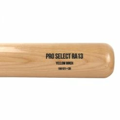 B45 RA13 Pro Select Yellow Birch Baseball Bat -All Gloves Elegant store bbx b45proselectra13 2
