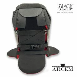 Black Armoury Casque Grille - ARCEM -All Gloves Elegant store casque grille arcem 2