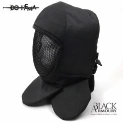 Black Armoury Couvre Masque Avec Gorgerin - DOHEMA