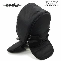 Black Armoury Couvre Masque Avec Gorgerin - DOHEMA -All Gloves Elegant store couvre masque avec gorgerin dohema 7