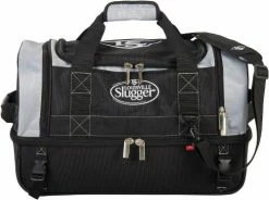 Louisville Slugger Split Level Duffle Bag - Black -All Gloves Elegant store ebccds5 bk