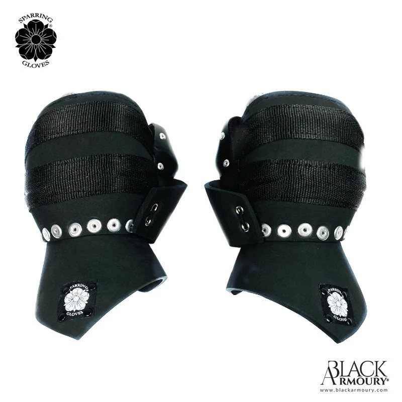 Black Armoury Gant "Mitaine" - Sparring Gloves 8 Black Armoury Gant "Mitaine" - Sparring Gloves - Image 6