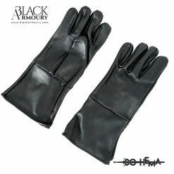 Black Armoury Gants Épéiste Classiques - Cuir - DOHEMA