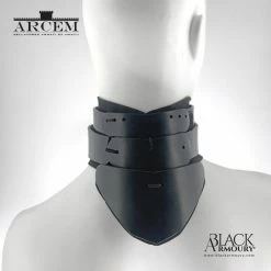 Black Armoury Gorgerin ARCEM Articulé + Cervicales -All Gloves Elegant store gorgerin arcem articule cervicales 2