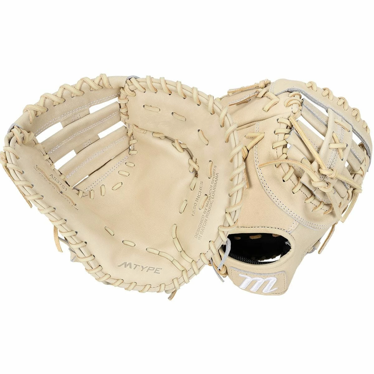 Marucci Ascension 12.5" Baseball First Base Mitt - 2023 Model 3 Marucci Ascension 12.5" Baseball First Base Mitt - 2023 Model