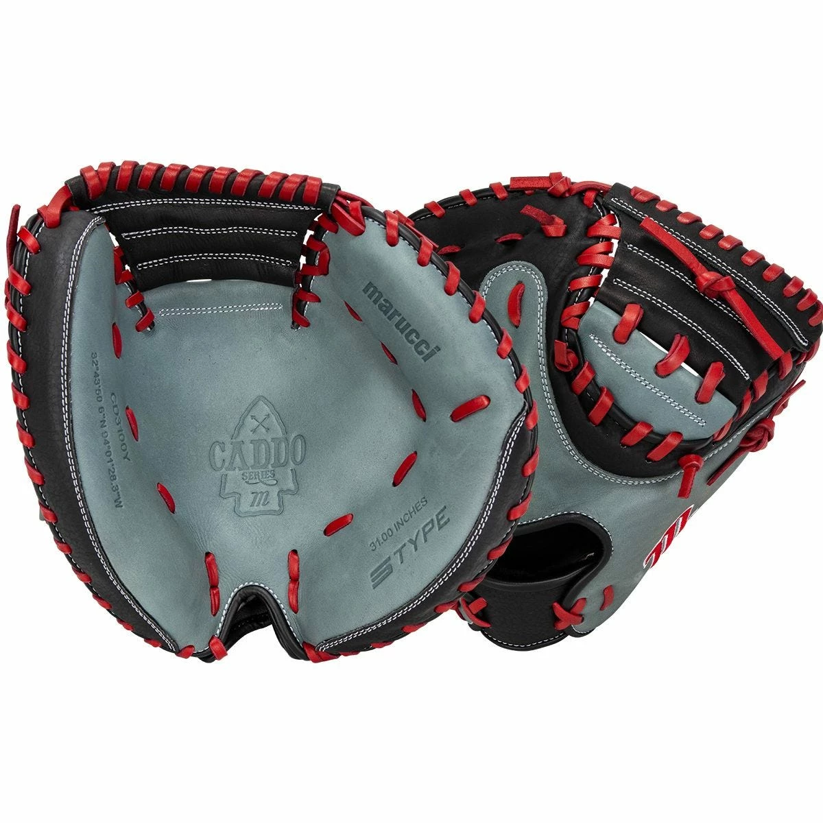 Marucci Caddo 31" Catcher's Mitt - 2022 Model 3 Marucci Caddo 31" Catcher's Mitt - 2022 Model