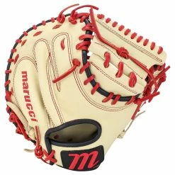 Marucci Oxbow 33.5" Baseball Catcher's Mitt - 2023 Model -All Gloves Elegant store marucci baseball glove oxbow catchers mitt 335 23 inset2