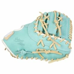 Marucci Palmetto 13" Fastpitch Softball First Base Mitt - 2023 Model -All Gloves Elegant store marucci fastpitch glove palmetto first base mitt 13 23 inset3