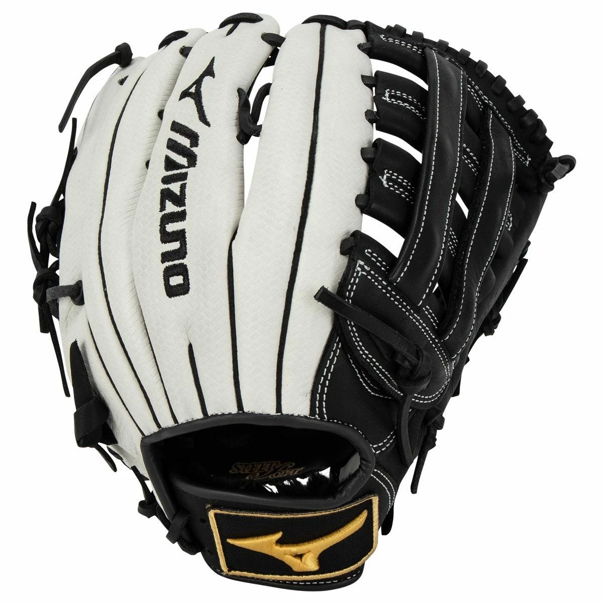 Mizuno MVP Prime 12.75" Baseball Glove - Gray/Black - 2022 Model 5 Mizuno MVP Prime 12.75" Baseball Glove - Gray/Black - 2022 Model - Image 3