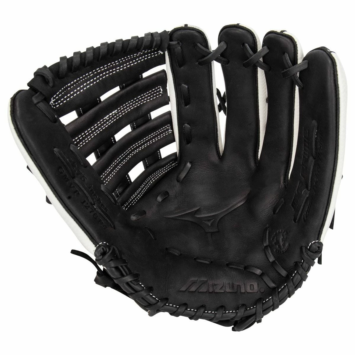 Mizuno MVP Prime 12.75" Baseball Glove - Gray/Black - 2022 Model 4 Mizuno MVP Prime 12.75" Baseball Glove - Gray/Black - 2022 Model - Image 2