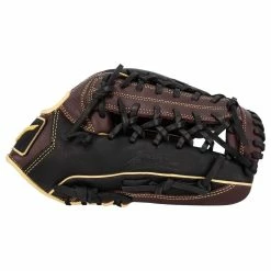 Mizuno MVP Prime 12.75" Baseball Glove - Black/Cherry - 2022 Model -All Gloves Elegant store mizuno baseball glove mvp prime bkchry 1275 22 inset2
