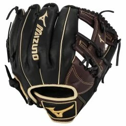 Mizuno MVP Prime 11.75" Baseball Glove - Black/Cherry - 2022 Model -All Gloves Elegant store mizuno baseball glove mvp prime blchry 1175 22 inset2