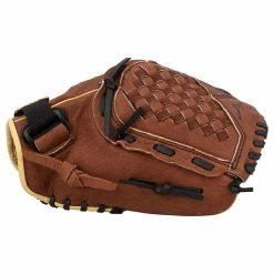 Mizuno Prospect Series PowerClose 11.5" Youth Baseball Glove - Chestnut Brown - 2019 Model -All Gloves Elegant store mizuno baseball glove prospect series powerclose youth 115 chsn 2019 inset3
