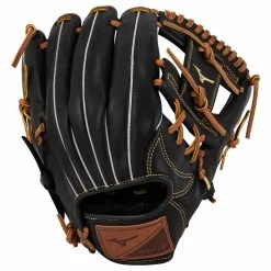 Mizuno Select 9 11.25" Baseball Glove - Black/Brown -All Gloves Elegant store mizuno baseball glove select 9 1125