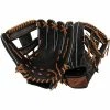 Mizuno Select 9 11.25" Baseball Glove - Black/Brown -All Gloves Elegant store mizuno baseball glove select 9 1125 inset1 1