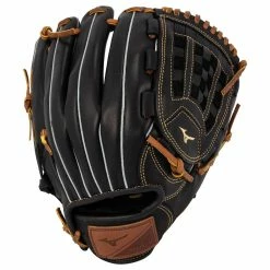 Mizuno Select 9 12" Baseball Glove - Black/Brown -All Gloves Elegant store mizuno baseball glove select 9 12