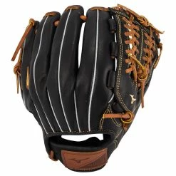 Mizuno Select 9 11.5" Baseball Glove - Black/Brown -All Gloves Elegant store mizuno baseball glove select 9 bkbr 115