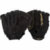 Mizuno MVP Prime 13" Fastpitch Softball Glove - Black/Brown - 2019 Model -All Gloves Elegant store mizuno fastpitch softball gloves mvp prime 13 2019 inset2 1