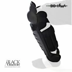 Black Armoury Protège Genou Et Tibia - DOHEMA