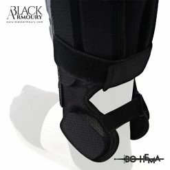 Black Armoury Protège Genou Et Tibia - DOHEMA -All Gloves Elegant store protege genou et tibia dohema 3