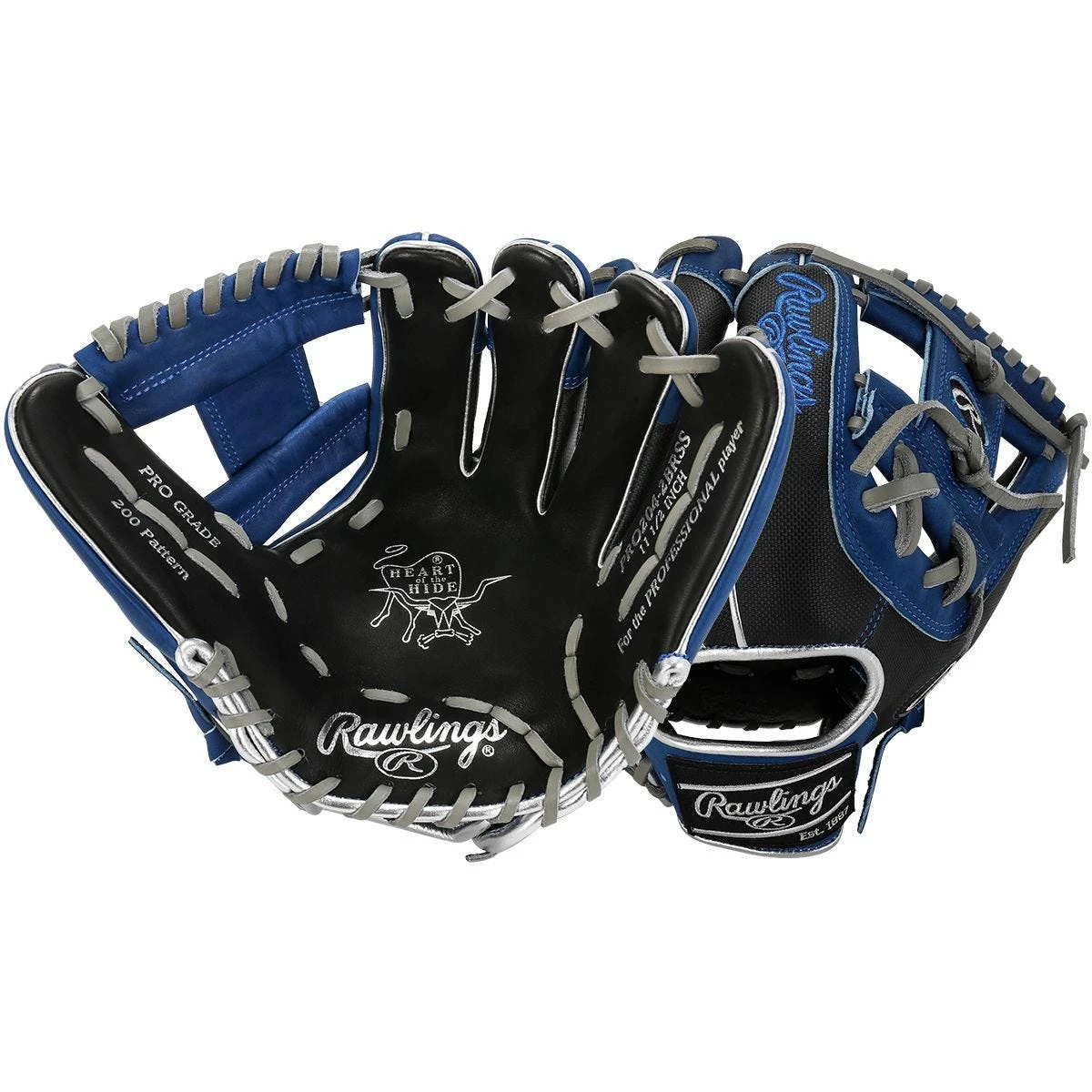 Rawlings Heart Of The Hide ColorSync 7.0 RPRO204-2BRSS 11.5" Baseball Glove 3 Rawlings Heart Of The Hide ColorSync 7.0 RPRO204-2BRSS 11.5" Baseball Glove