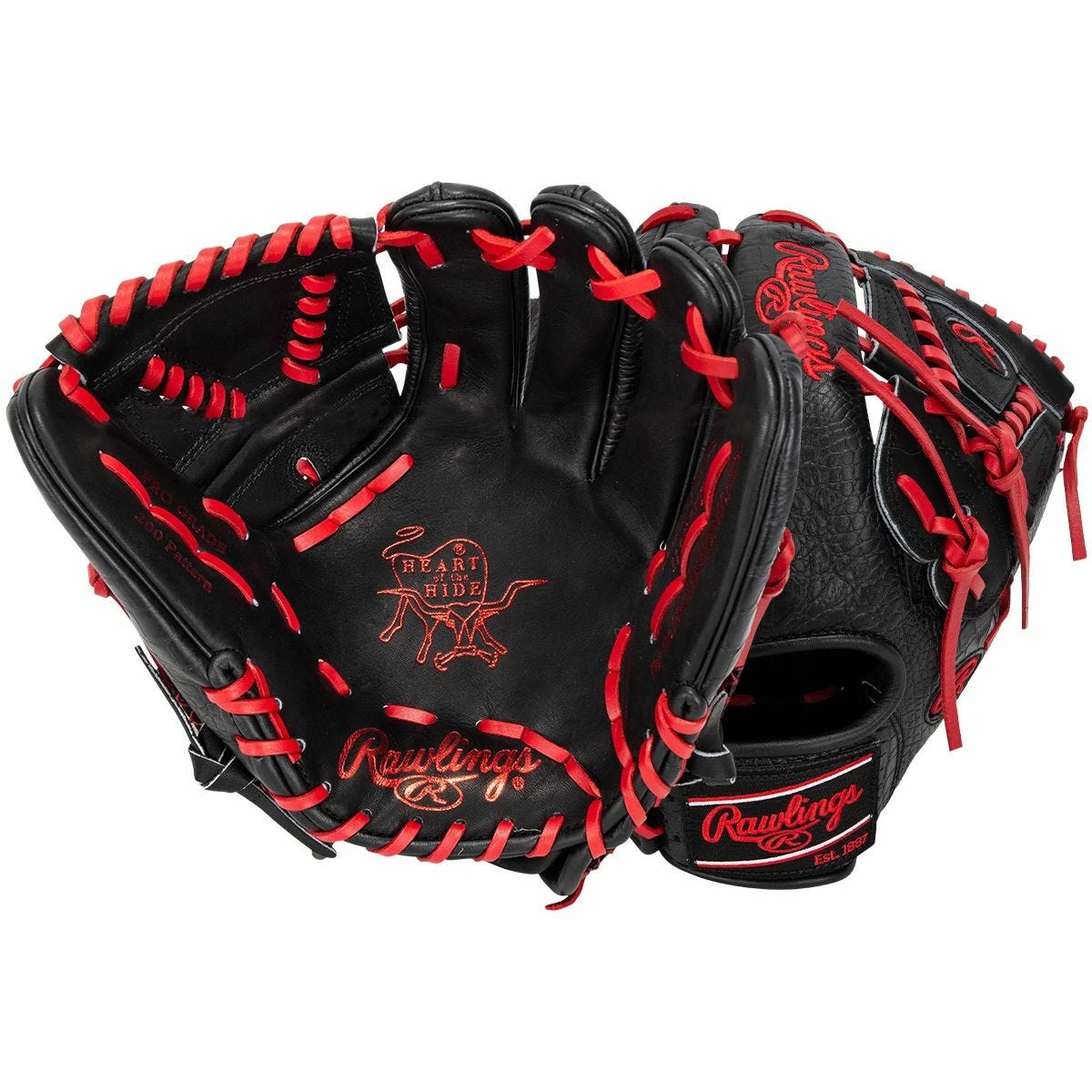 Rawlings Heart Of The Hide ColorSync 6.0 PRO205-30BCS 11.75" Baseball Glove - 2022 Model 3 Rawlings Heart Of The Hide ColorSync 6.0 PRO205-30BCS 11.75" Baseball Glove - 2022 Model