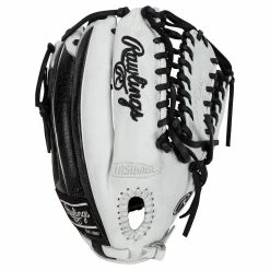 Rawlings Heart Of The Hide PROMT27 12.75" Baseball Glove - White/Black - 2022 Model 7 Rawlings Heart Of The Hide PROMT27 12.75" Baseball Glove - White/Black - 2022 Model -All Gloves Elegant store rawlings baseball glove hoh promt27 1275 white black inset1