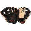 Rawlings Heart Of The Hide PRONP4-C6BB 11.5" Baseball Glove- Tan/Black - 2022 Model -All Gloves Elegant store rawlings baseball glove hoh pronp4 c6bb tan black 115