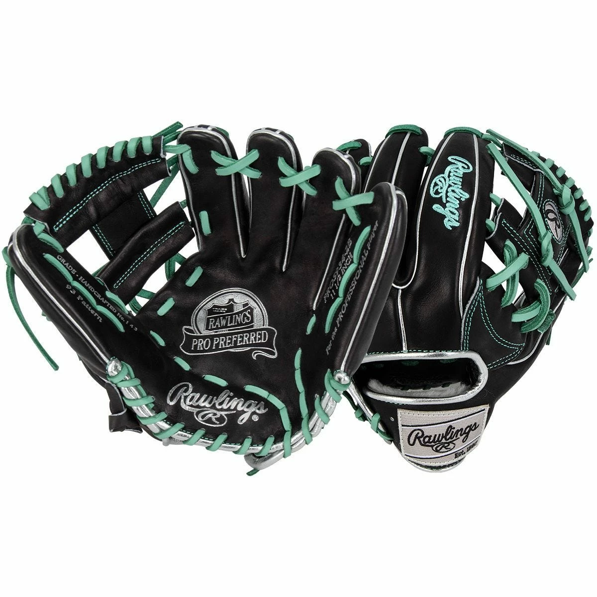 Rawlings Pro Preferred PROS934-2B 11.5" Baseball Glove - 2023 Model 3 Rawlings Pro Preferred PROS934-2B 11.5" Baseball Glove - 2023 Model