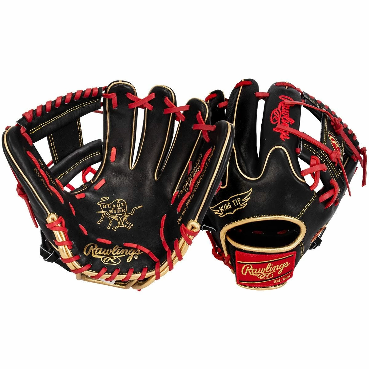 Rawlings Heart Of The Hide PRO205W-2BG 11.75" Baseball Glove 3 Rawlings Heart Of The Hide PRO205W-2BG 11.75" Baseball Glove