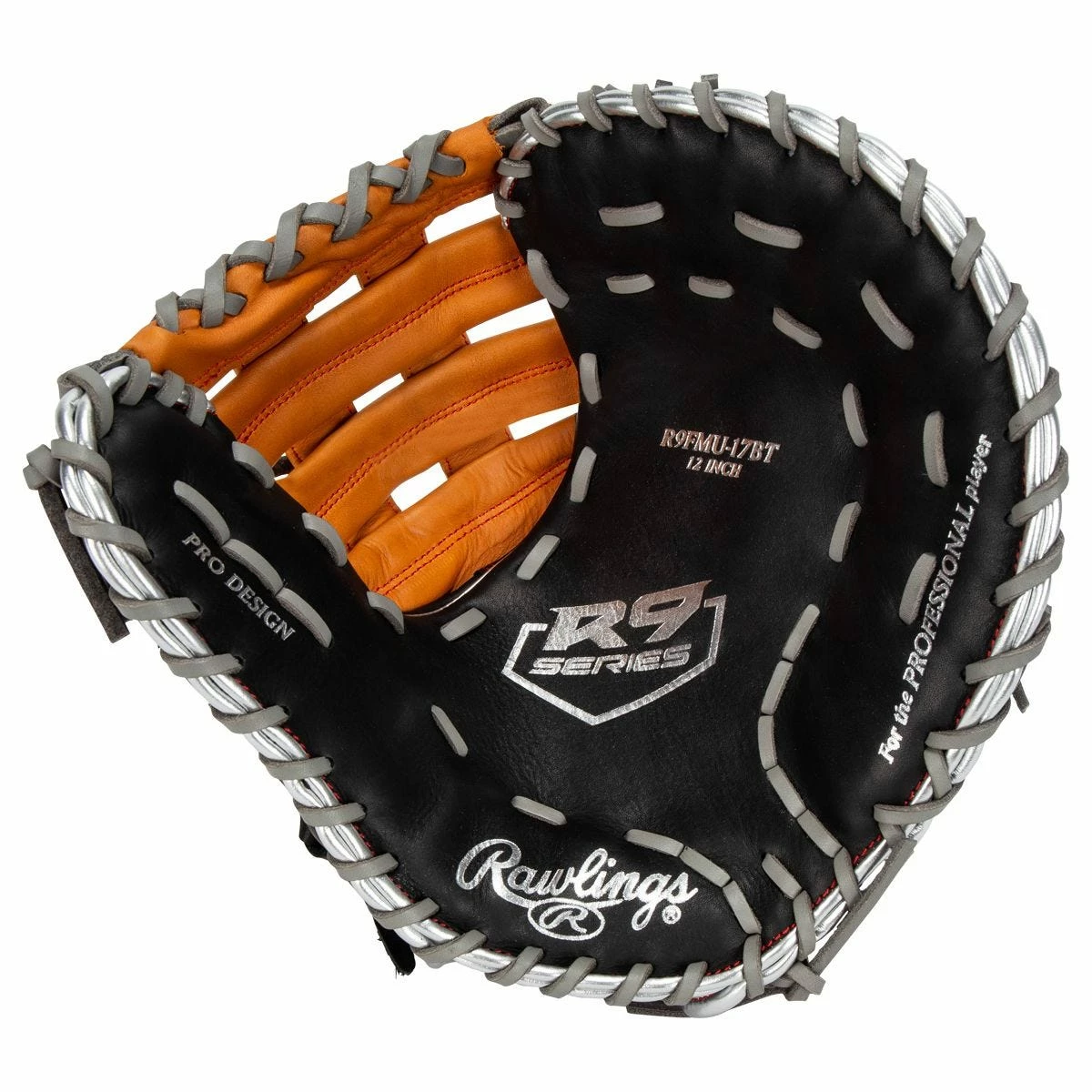 Rawlings R9 Series 12" First Base Mitt - 2023 Model 4 Rawlings R9 Series 12" First Base Mitt - 2023 Model - Image 2