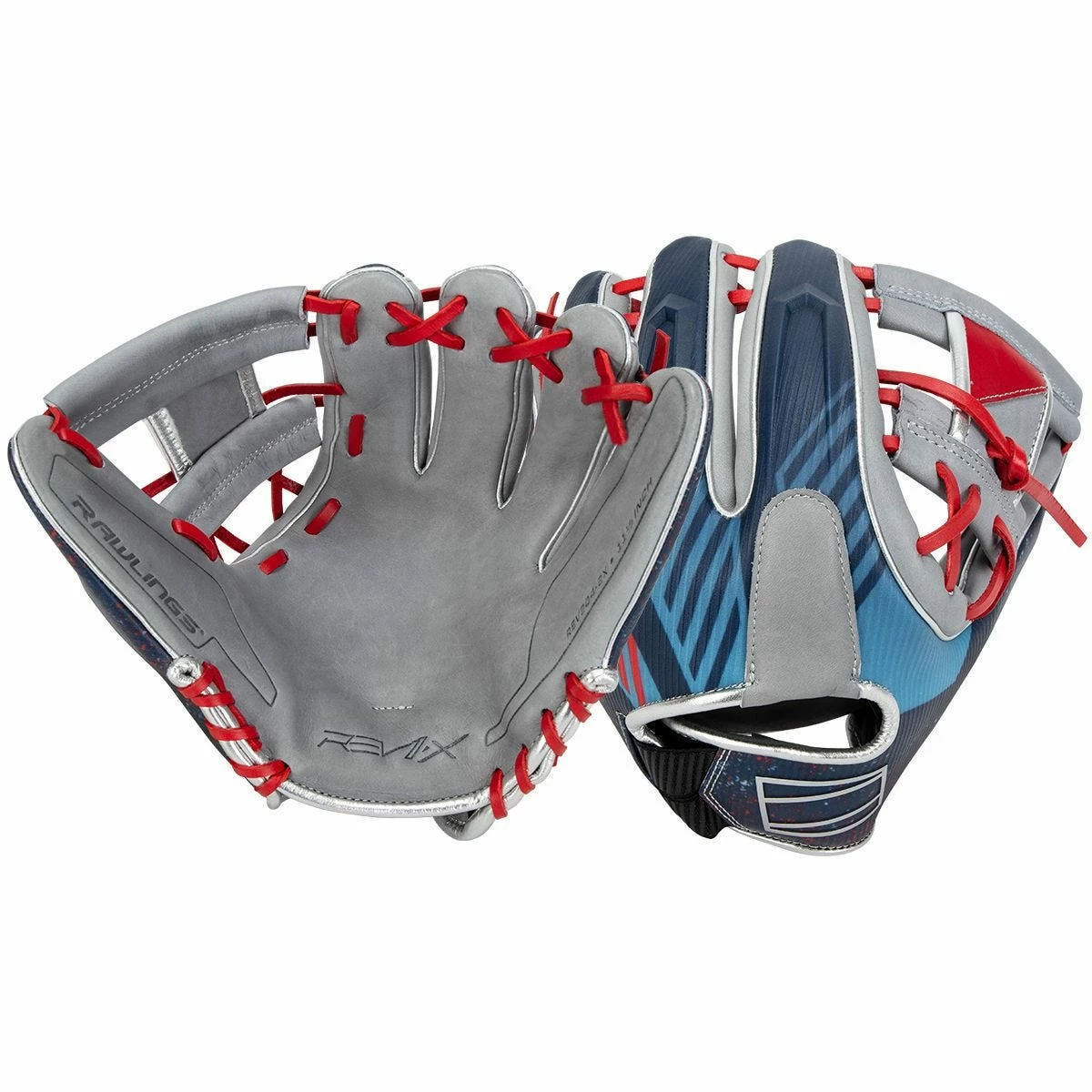 Rawlings REV1X REV204-2X 11.5" Baseball Glove - 2023 Model 3 Rawlings REV1X REV204-2X 11.5" Baseball Glove - 2023 Model