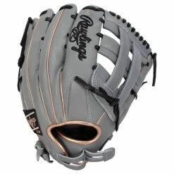 Rawlings Liberty Advanced RLA1275SB-6GRG 12.75" Fastpitch Softball Glove- Gray/Rose - 2022 Model -All Gloves Elegant store rawlings fastpitch softball glove liberty adv rla1275sb 6grg 1275 inset1