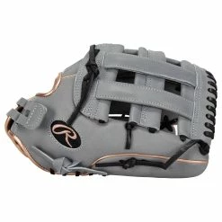 Rawlings Liberty Advanced RLA1275SB-6GRG 12.75" Fastpitch Softball Glove- Gray/Rose - 2022 Model -All Gloves Elegant store rawlings fastpitch softball glove liberty adv rla1275sb 6grg 1275 inset2