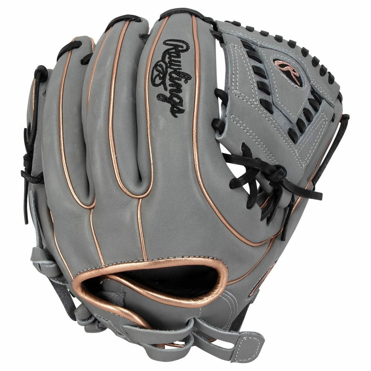 Rawlings Liberty Advanced RLA715SB-31GRG 11.75" Fastpitch Softball Glove - Gray/Rose- 2022 Model 4 Rawlings Liberty Advanced RLA715SB-31GRG 11.75" Fastpitch Softball Glove - Gray/Rose- 2022 Model - Image 2