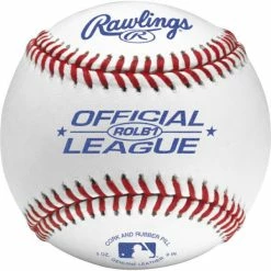 Rawlings Official League ROLB1 Competition Baseball || SINGLE