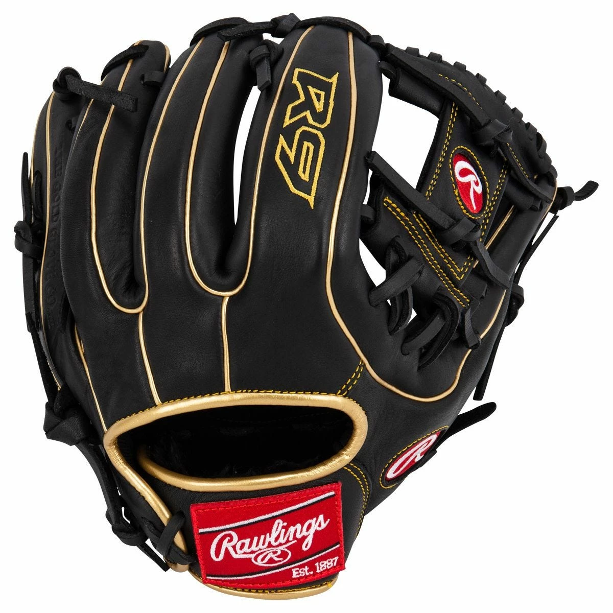 Rawlings R9 Series 11.5" I-Web Narrow Fit Baseball Glove - 2021 Model 5 Rawlings R9 Series 11.5" I-Web Narrow Fit Baseball Glove - 2021 Model - Image 3
