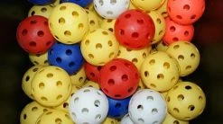 X-Plate 12in Plastic Wiffle Softballs || DOZEN